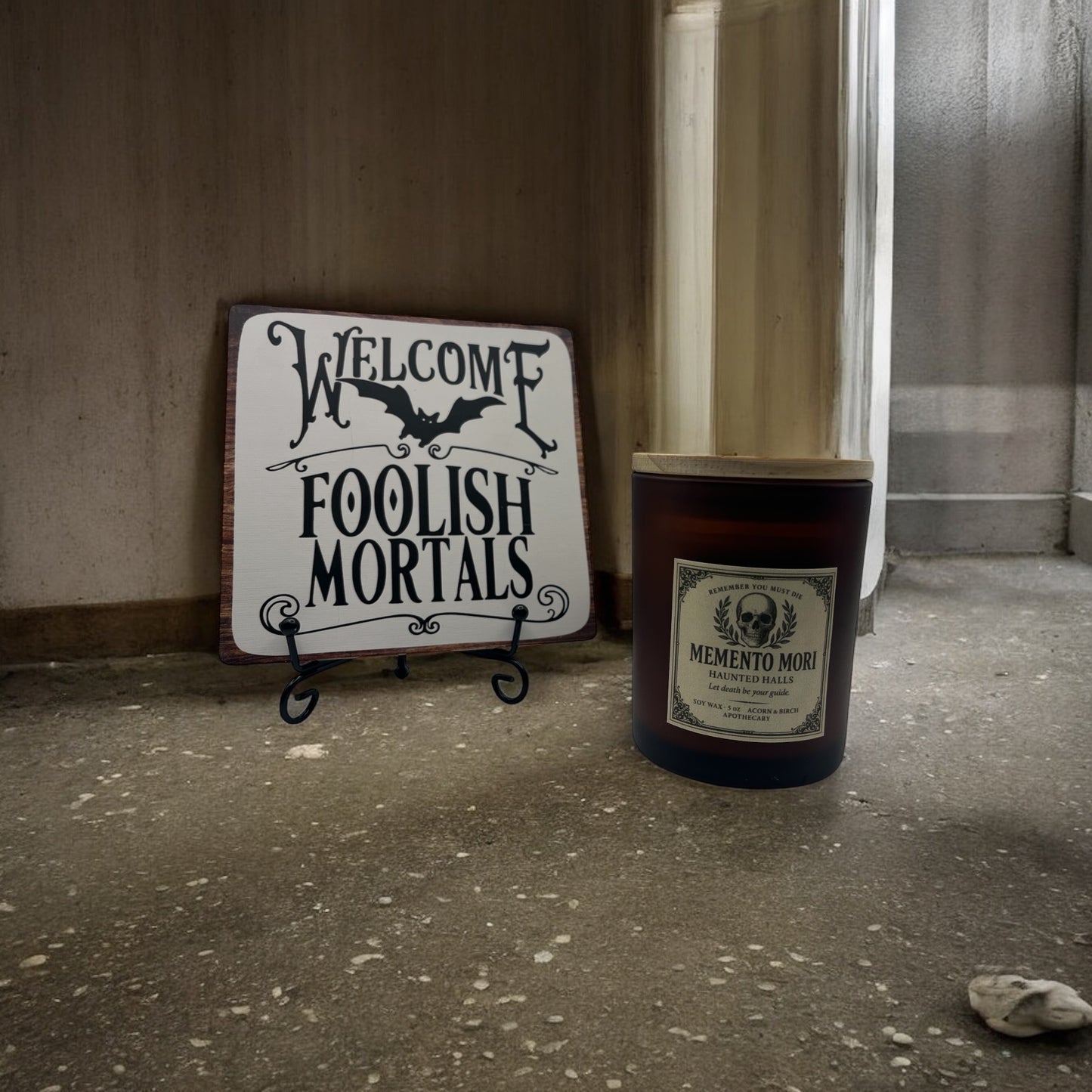 Memento Mori Soy Candle
