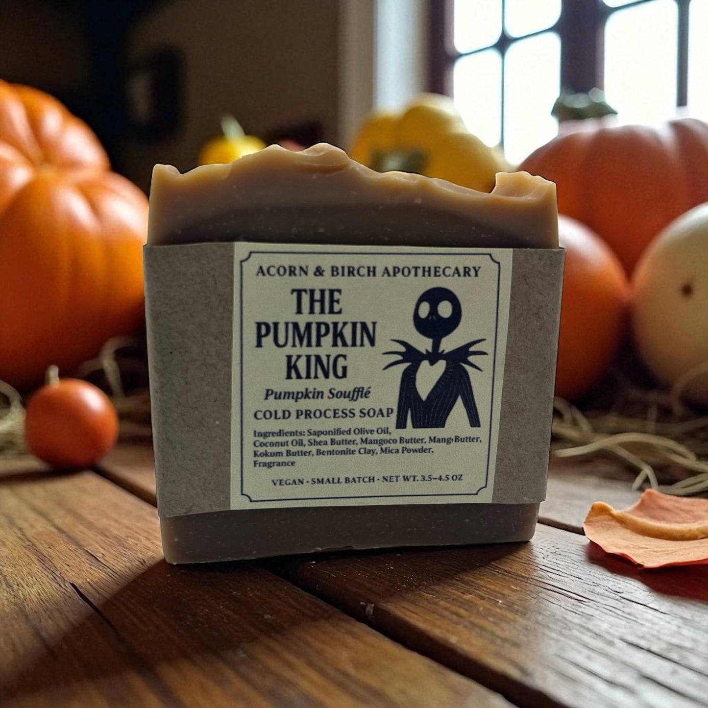 Pumpkin King - Pumpkin Soufflé Cold Process Soap
