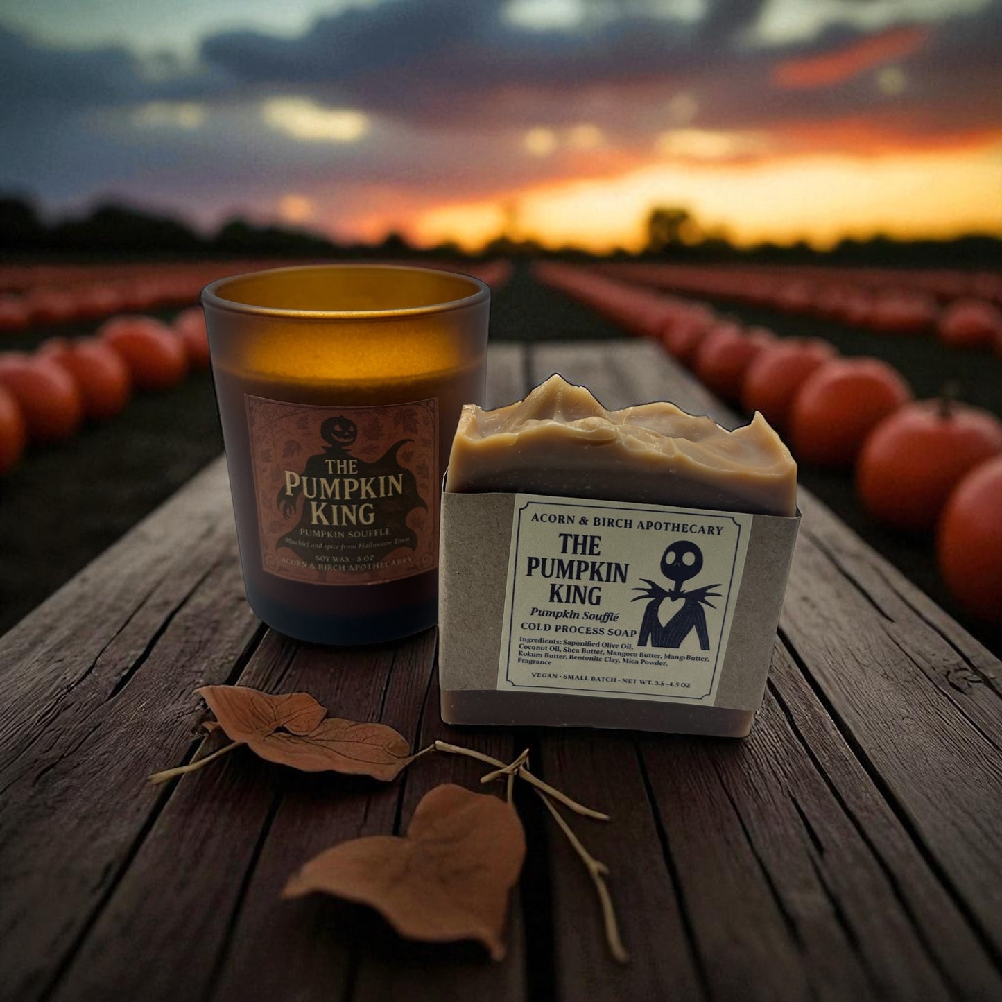 Pumpkin King - Pumpkin Soufflé Cold Process Soap