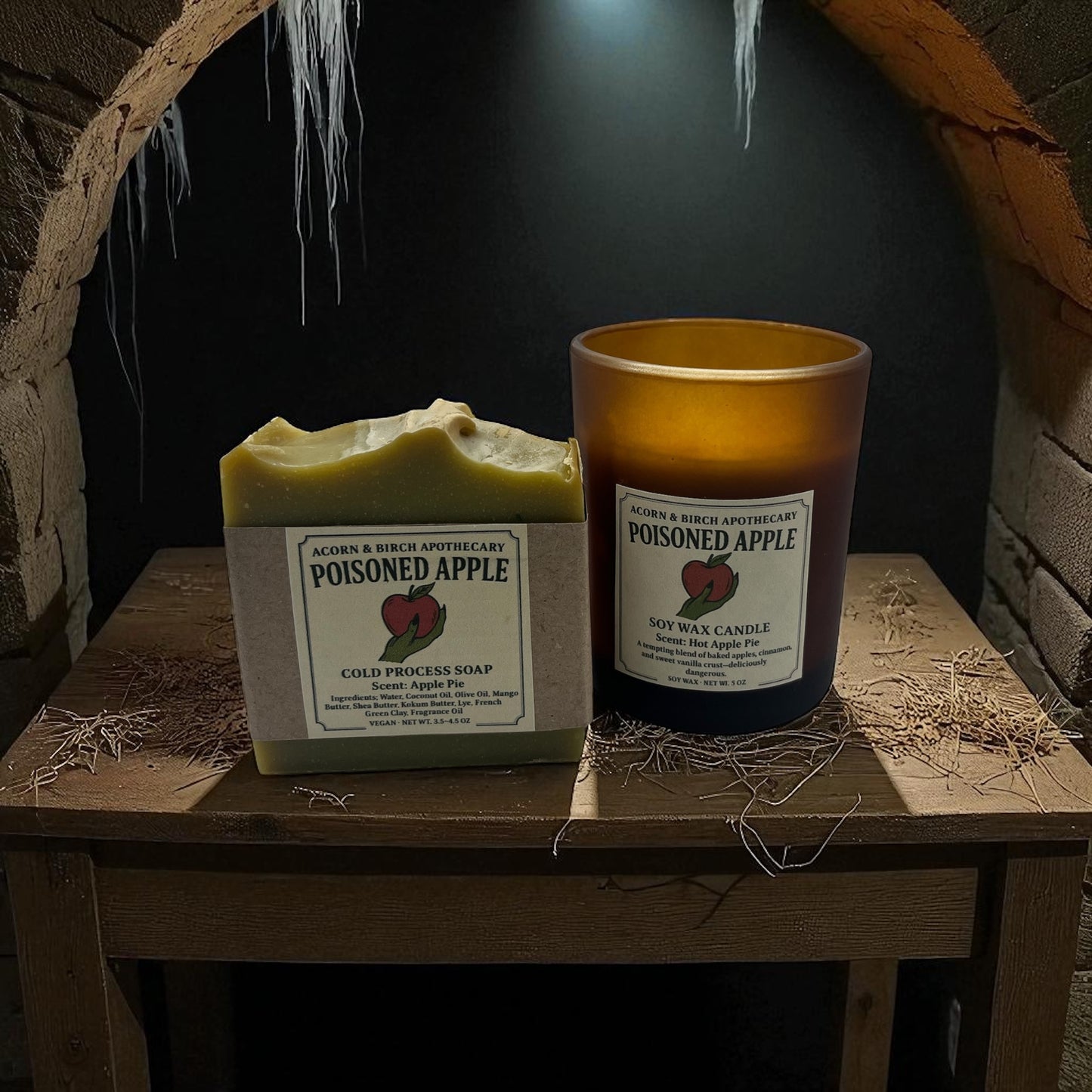 Poisoned Apple Soy Candle