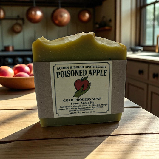 Poisoned Apple - Hot Apple Pie Cold Process Soap