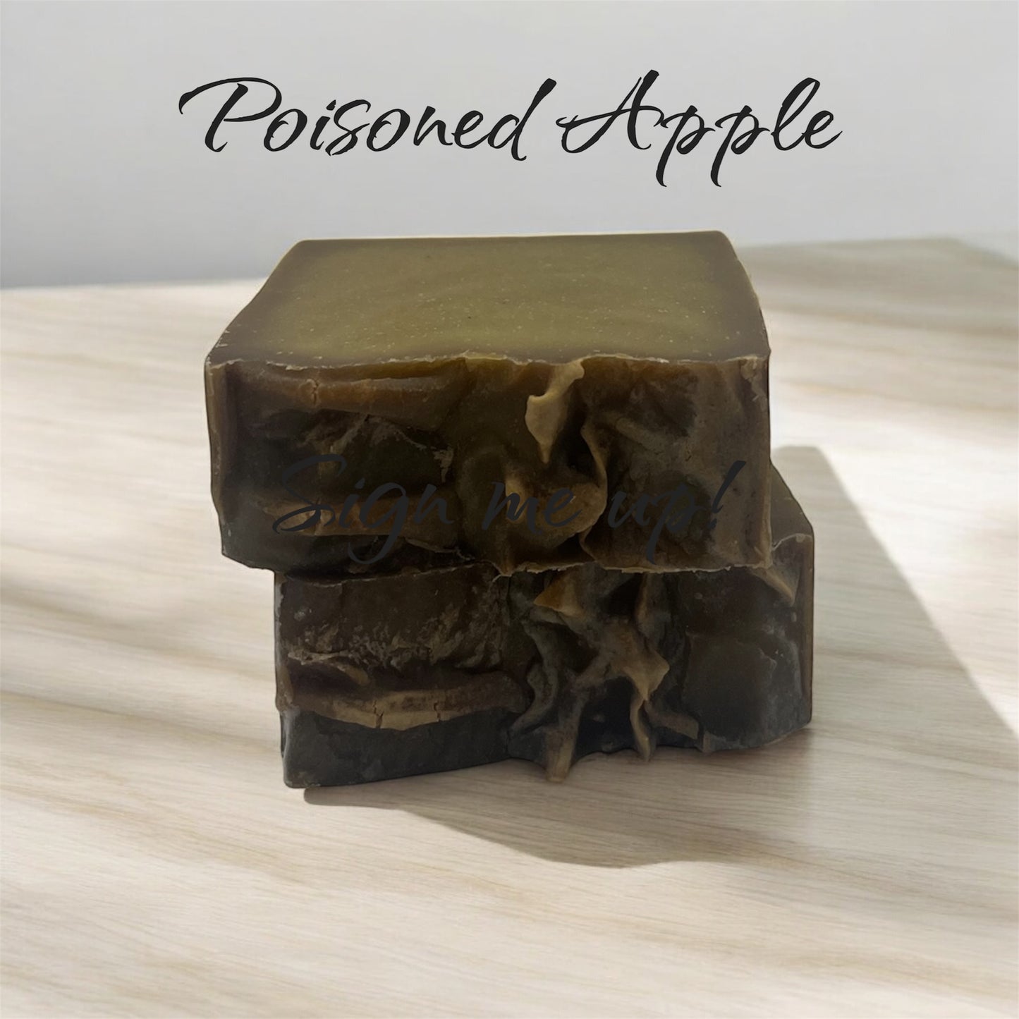 Poisoned Apple - Hot Apple Pie Cold Process Soap